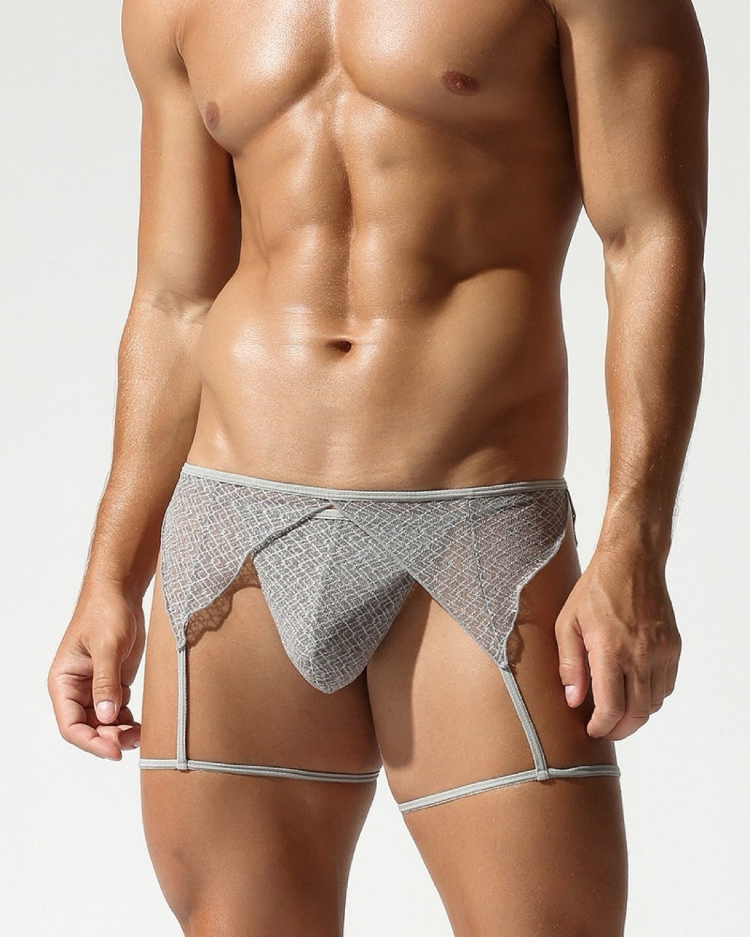 Seductive Garter Thong for Men