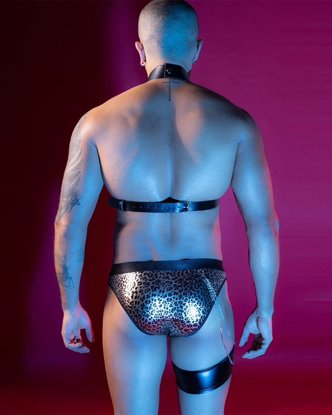 Uniform Tempting Leopard Lust Costume Set