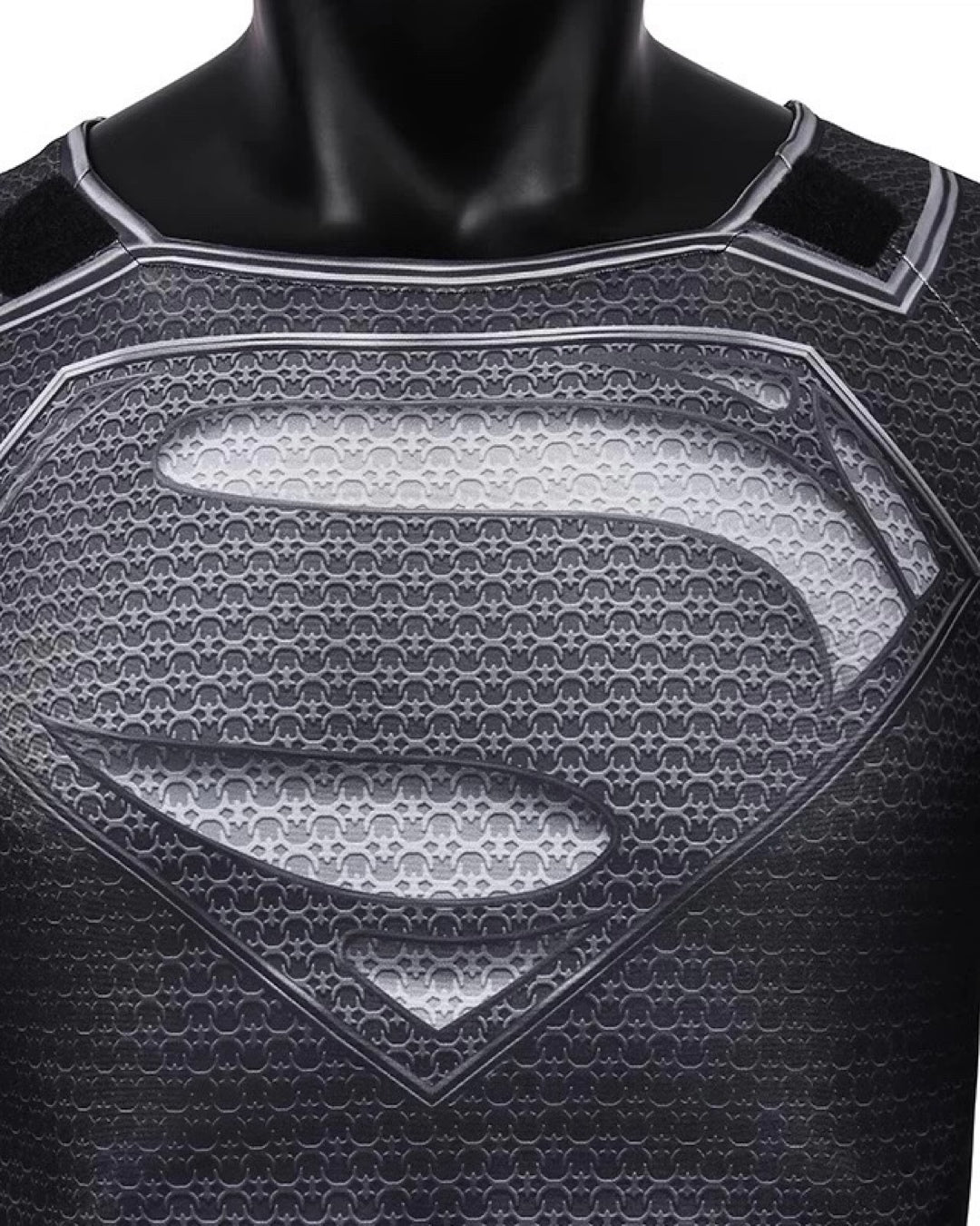 Superman Black Edition Adult Cosplay Suit