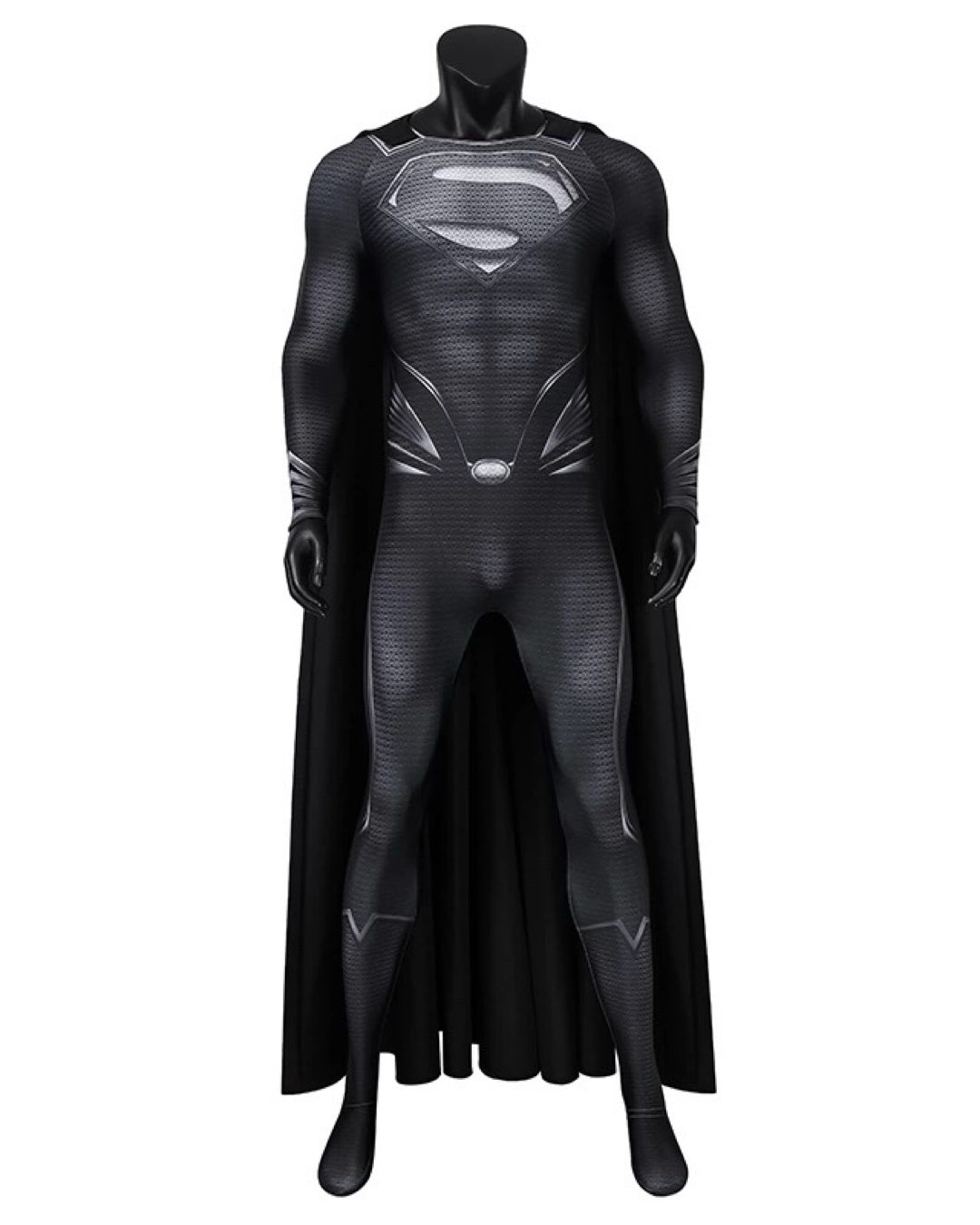 Superman Black Edition Adult Cosplay Suit