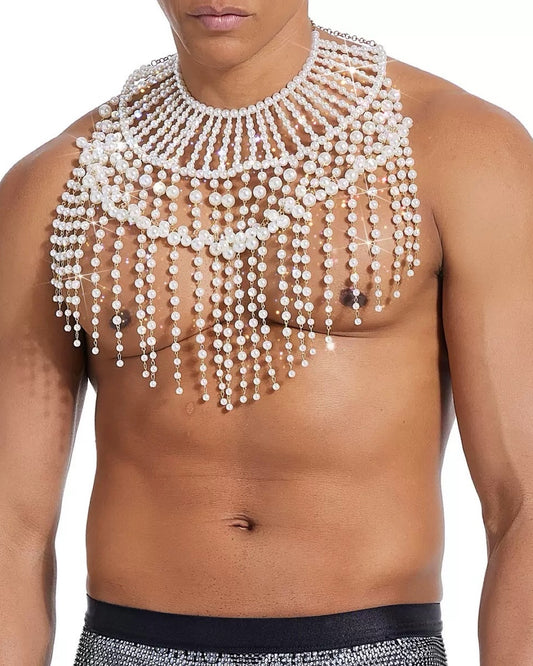 Noir Choked Pearl Body Jewelry