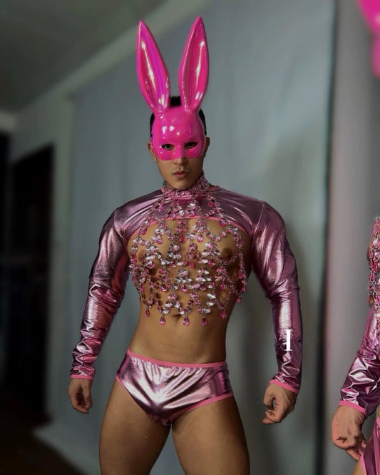 Gogo Men Pinky Diamond Costume