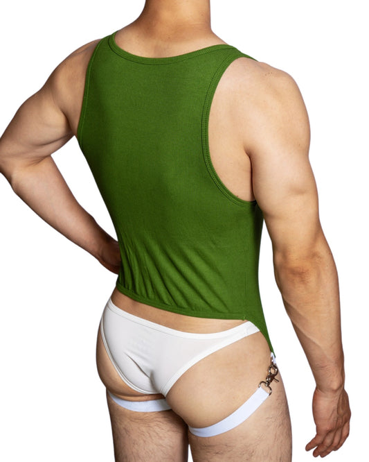 DM Hot Guys Strapped Bodysuit