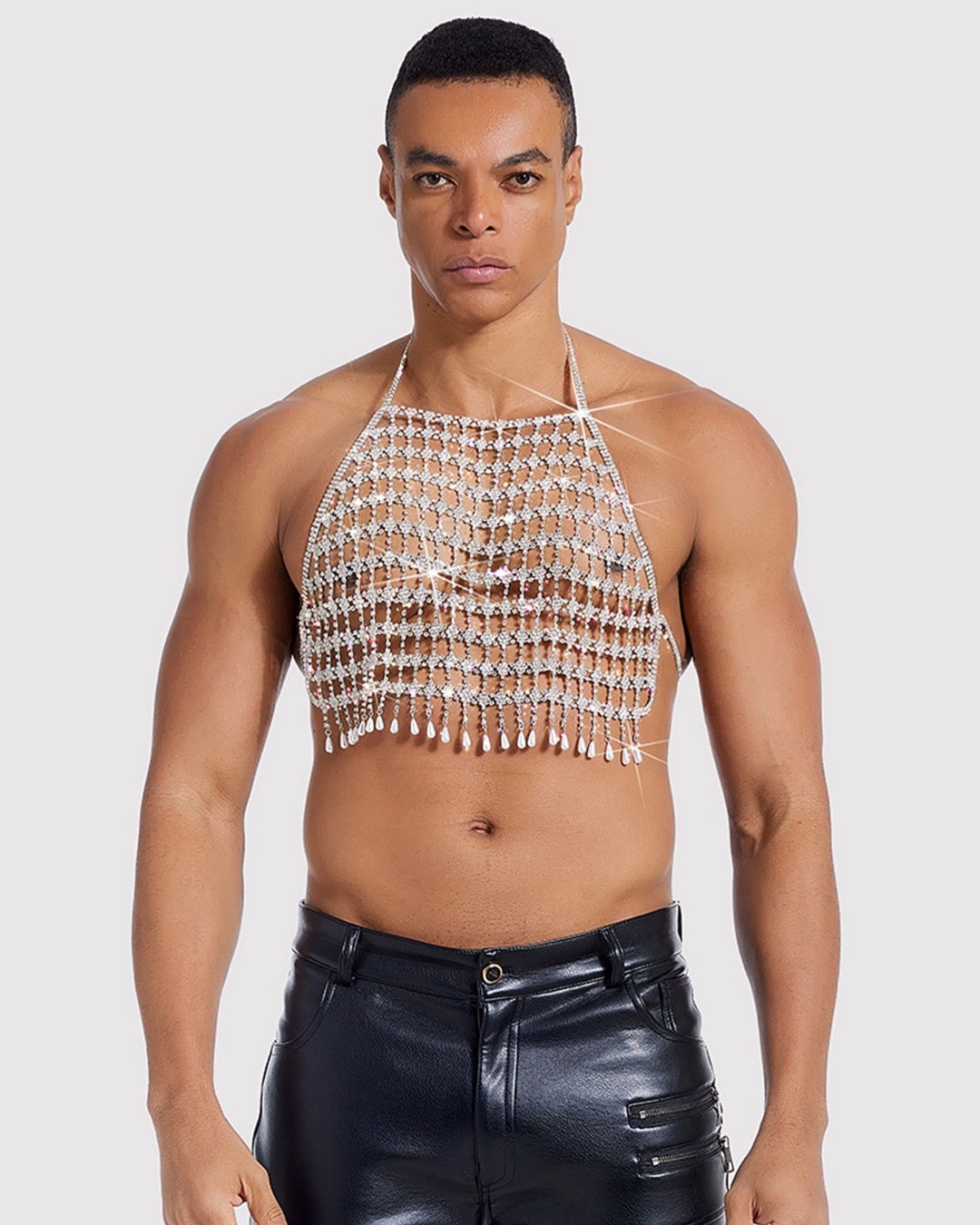 Nero Tassel Rhinestone Body Jewelry