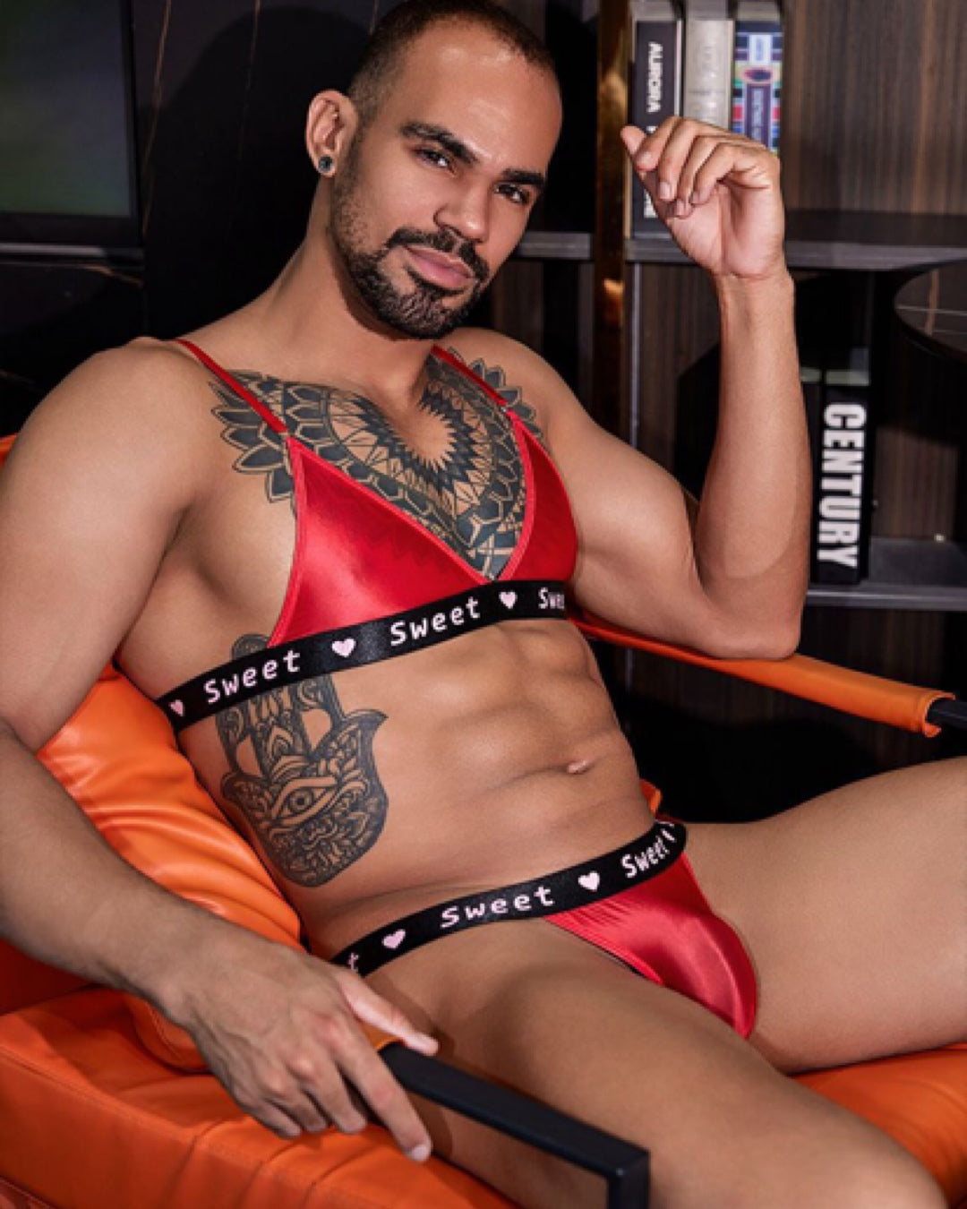 Men’s Red Amour Bikini Pack