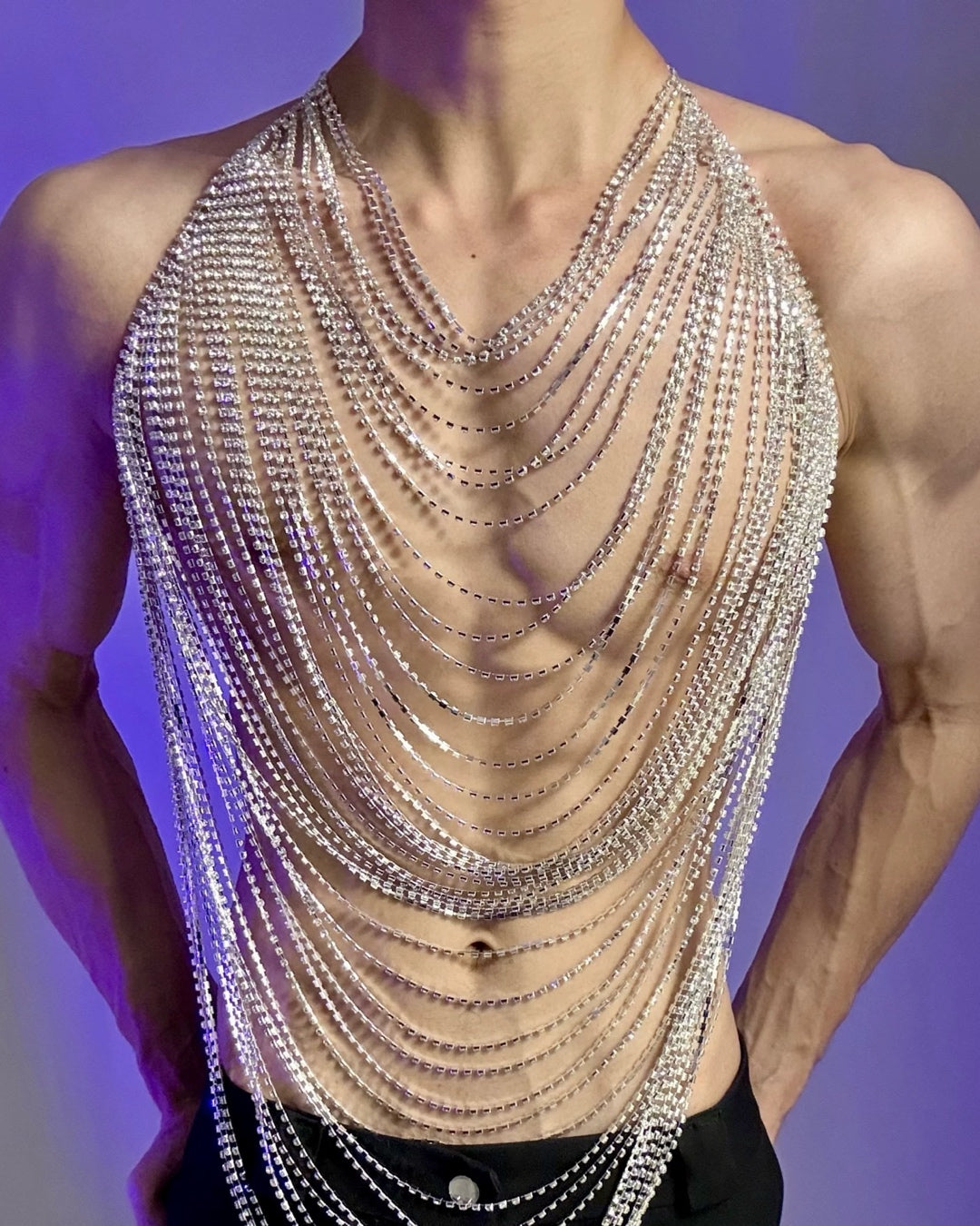 Monarch Rhinestone Body Jewelry